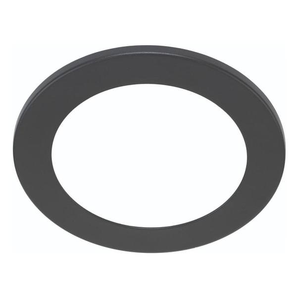 6" Black Round Trim For Downlight