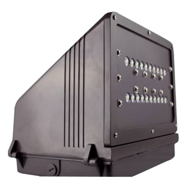 30 watt 120 volt 5500K Daylight Bronze LED Wall Pack