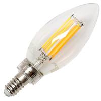 TCP 5 watt 120 volt B11 Candelabra Screw Base 2200K Warm White Dimmable LED