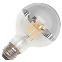 TCP 4 watt 120 volt G25 Medium Screw Base 2700K Warm White Dimmable LED