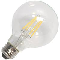 TCP 4 watt 120 volt G25 Medium Screw Base 2700K Warm White Dimmable LED