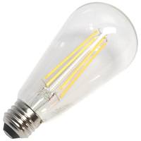 TCP 8 watt 120 volt 2700K ST19 Medium Screw Base 2700K Warm White Dimmable LED