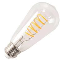 TCP 5 watt 120 volt ST19 Medium Screw Base 1800K Warm White Glass Dimmable LED