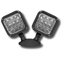 TCP 8.5" Double Remote Head Black LED Emergency Light