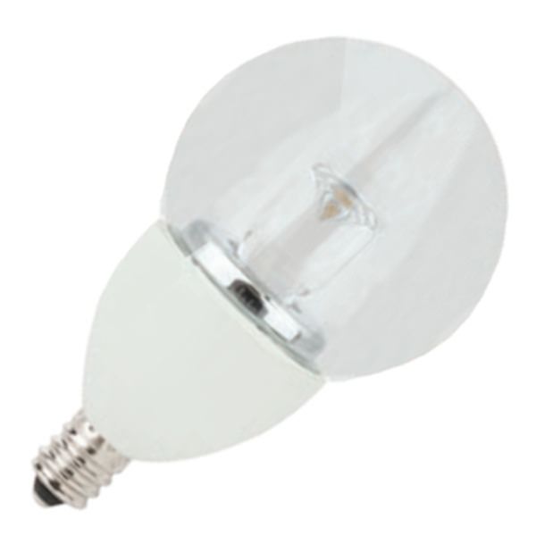 4 watt 120 volt G16.5 Candelabra Screw Base 2700K Warm White Dimmable LED