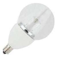 TCP 3.7 watt 120 volt G16.5 Candelabra Screw Base 2700K Warm White Dimmable LED