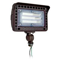 TCP 50 watt 120/277 volt 4000K Cool White Bronze Dimmable LED Small Flood Light