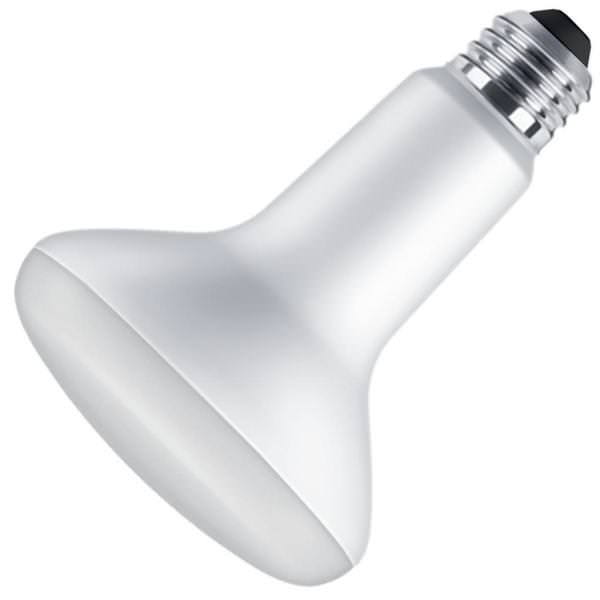 9.5 watt 120 volt BR30 Medium Screw Base 2400K Warm White Dimmable Flood LED