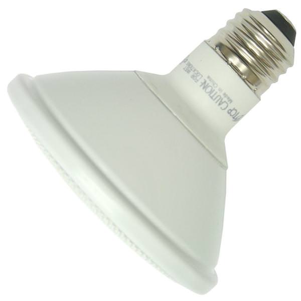 10 watt 120 volt PAR30 Medium Screw Base 3500K Neutral White Non-Dimmable Smooth Narrow Flood LED