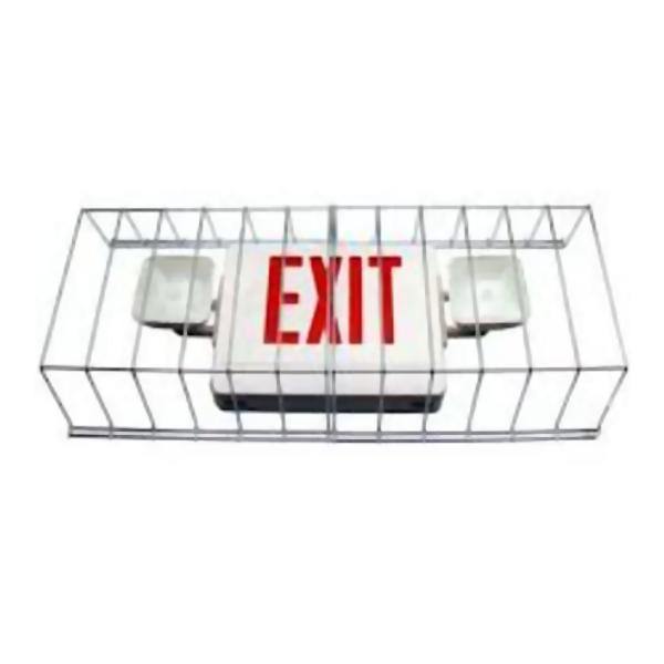 Combo Wire Guard for Exit and Emergency Light