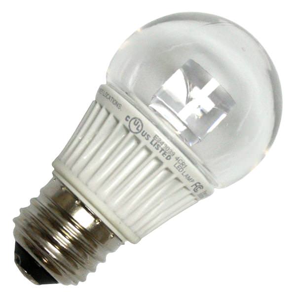 5 watt 120 volt S14 Medium Screw Base 3000K Natural White Clear LED