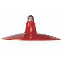 TCP 9 watt 120 volt SL13 Medium Screw Base 3000K Red Finish Dimmable LED
