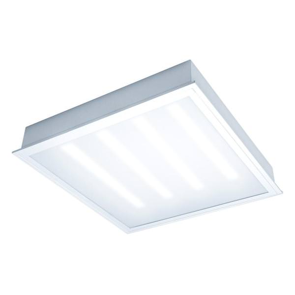 2' x 2' 45 watt 120/277 volt 4100K Cool White Non-Dimming LED Troffer Fixture with Prismatic Lens
