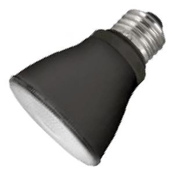 8 watt 120 volt PAR20 Medium Screw Base 3000K Black Dimmable Flood LED