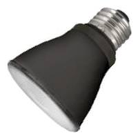 TCP 8 watt 120 volt PAR20 Medium Screw Base 3000K Black Dimmable Flood LED