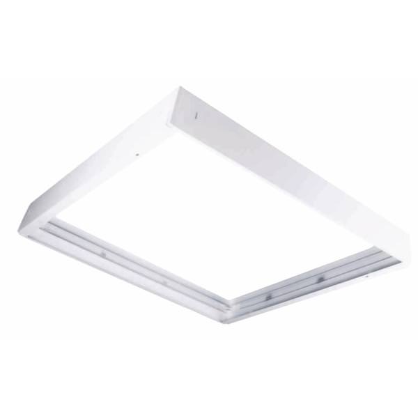 2' x 2' White Aluminum Frame Surface Mounting Kit
