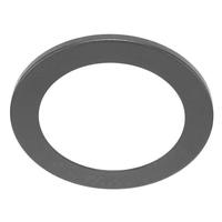 TCP 12" Black Matte Round Trim For Downlight