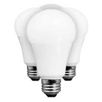 TCP 9 watt 120 volt A19 Medium Screw Base 2700K Warm White Dimmable LED (4 pack)