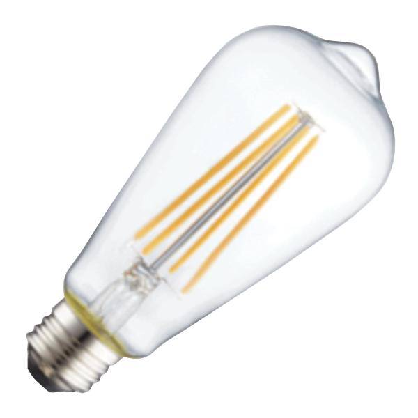 5 watt 120 volt ST19 Medium Screw Base 3000K Natural White Dimmable LED