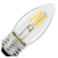 TCP 3 watt 120 volt B11 Medium Screw Base 3000K Natural White Clear Dimmable LED