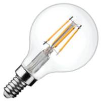 TCP 4 watt 120 volt G16 Candelabra Screw Base 2700K Warm White Dimmable LED
