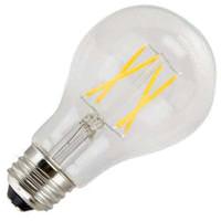 TCP 4.5 watt 120 volt A19 Medium Screw Base 2400K Warm White Clear Dimmable LED