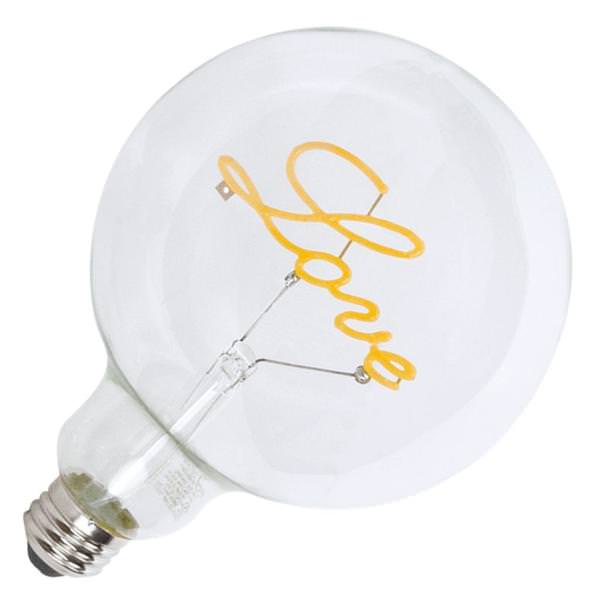 1 watt 120 volt G40 Medium Screw Base Dimmable Home Shape Filament LED