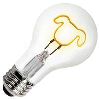 TCP 0.3 watt 120 volt A19 Medium Screw Base Dimmable Dog Shape Filament LED