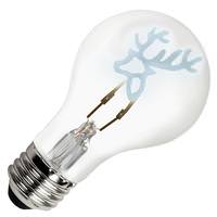 TCP 0.3 watt 120 volt A19 Medium Screw Base Dimmable Reindeer Shape Filament LED