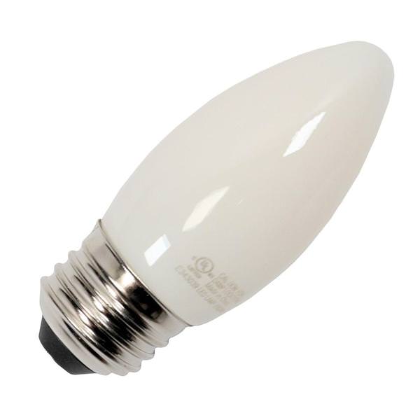 3 watt 120 volt B11 Candelabra Screw Base 3000K Natural White Clear Dimmable LED
