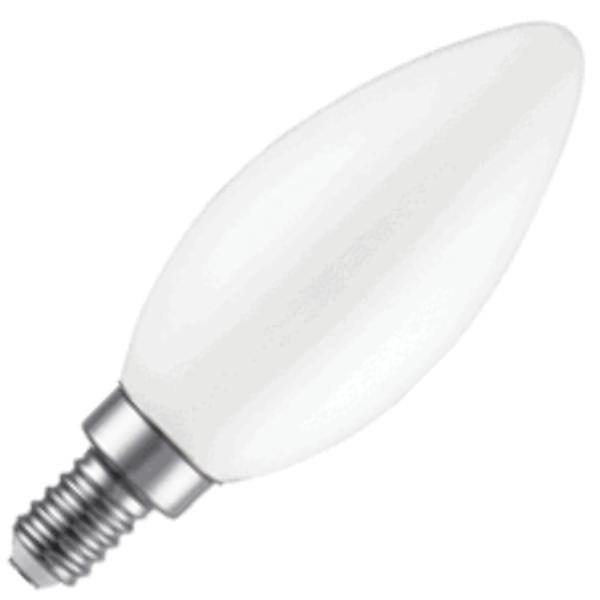 3 watt 120 volt B11 Candelabra Screw Base 4000K Cool White Frosted Dimmable LED