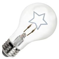 TCP 0.3 watt 120 volt A19 Medium Screw Base Dimmable Star Shape Filament LED