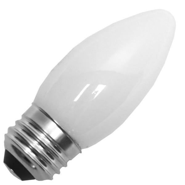 4 watt 120 volt B11 Medium Screw Base 3000K Natural White Frosted Dimmable LED