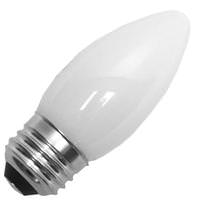 TCP 4 watt 120 volt B11 Medium Screw Base 3000K Natural White Frosted Dimmable LED