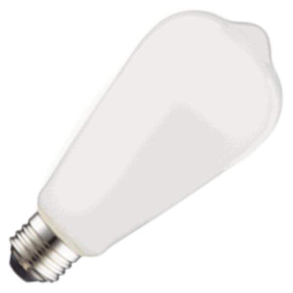 5 watt 120 volt ST19 Medium Screw Base 4000K Cool White Dimmable LED