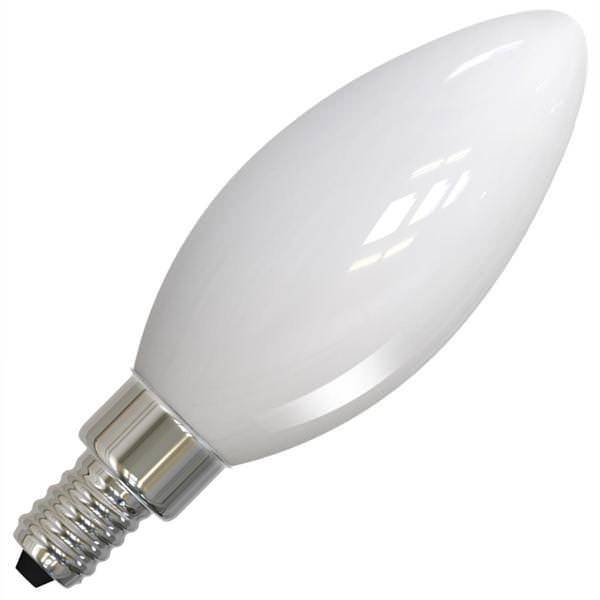5 watt 120 volt B11 Candelabra Screw Base 5000K Daylight Frosted Dimmable LED