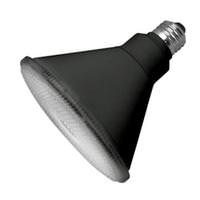 TCP 17 watt 120 volt PAR38 Medium Screw Base 3500K Neutral White Black Dimmable LED
