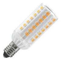 TCP 3 watt 120 volt T6 Candelabra Screw Base 2700K Warm White Frosted Dimmable LED