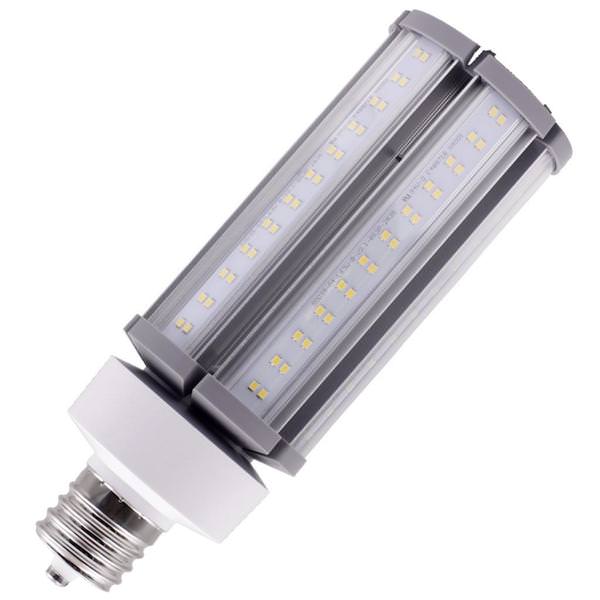 100 watt 277/480 volt Corn Cob Exclusionary Mogul Screw Base 5000K Daylight LED