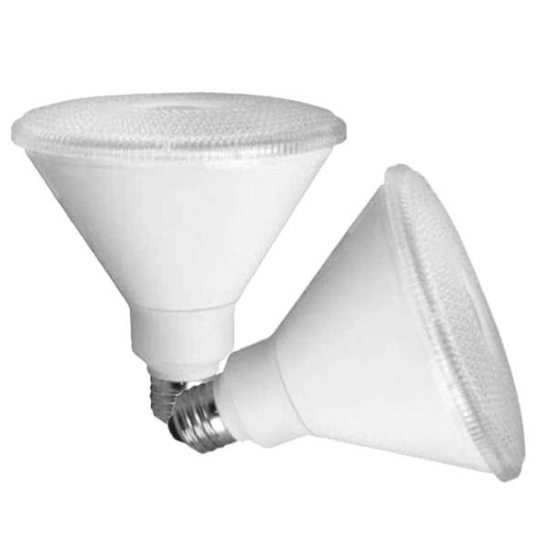 15 watt 120 volt PAR38 Medium Screw Base 3000K Dimmable Flood LED (2 Pack)