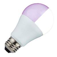 TCP 10 watt 120 volt A19 2700K/Purple Medium Screw Base Blue/White Dimmable LED