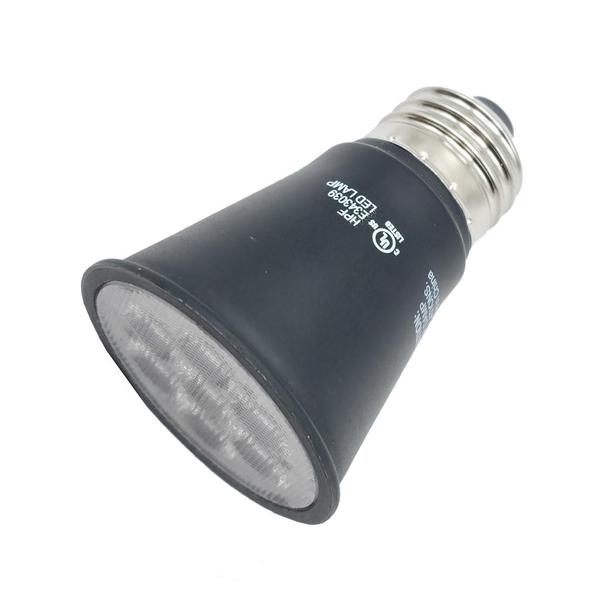 7 watt 120 volt PAR16 Medium Screw Base 2700K Warm White Black Finish Dimmable LED