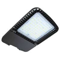 TCP 100 watt 120/277 volt 4000K Cool White Black Type 3 Dimmable LED Area Light