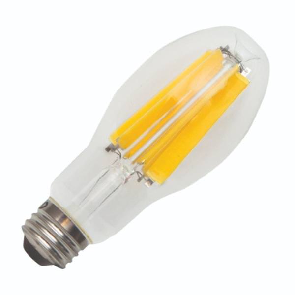 14 watt 120/277 volt ED17 Medium Screw Base 2400K Warm White Clear Non-Dimmable LED 