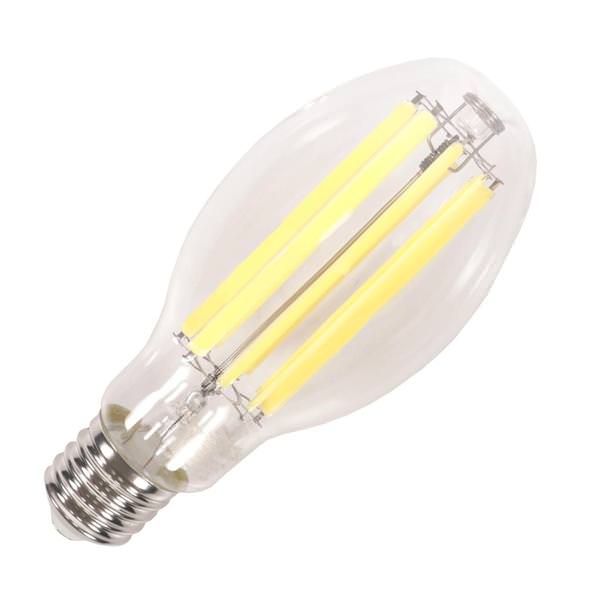 40 watt 120/277 volt ED28 Mogul Screw Base 4000K Cool White Clear Non-Dimmable LED 