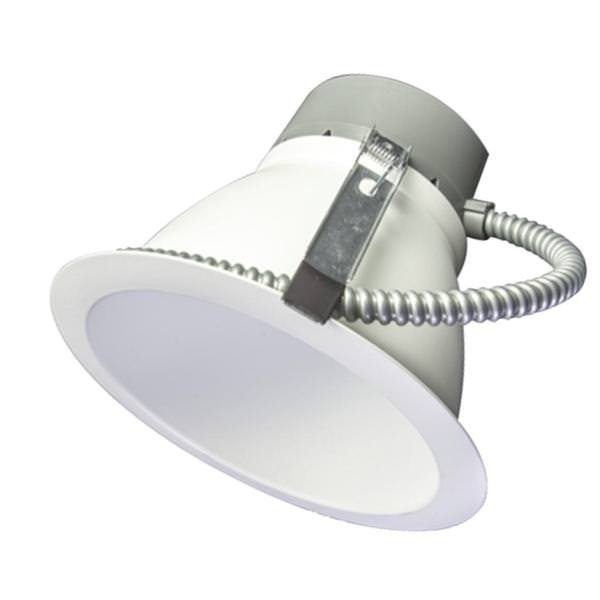 4" 7/9/12 watt 120/277 volt CCT Selectable Dimmable Diffuser LED Recessed Downlight