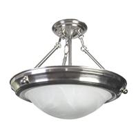 TCP 15" 13 watt 120 volt 3000K Natural White Brushed Nickel Round Frosted Lens Dimmable LED Ceiling Light