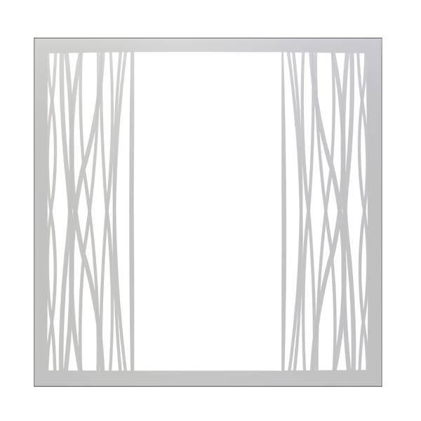 2' x 2' Deco Troffer Accent Artistic Lens for Flat Panels