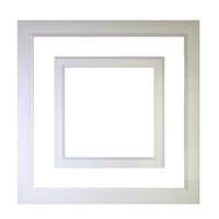 TCP 2' x 2' Square Outline Accent Artistic Lens for Flat Panels