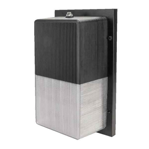 15 watt 120 volt 5000K Square Black LED Security Sconce